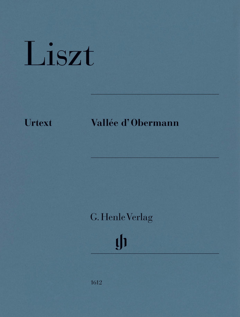 Liszt: Vallée d'Obermann for Piano Solo