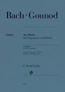 Bach: Ave Maria arr. Gounod for Medium Voice & Piano
