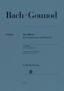 Bach: Ave Maria arr. Gounod for Low Voice & Piano