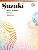 Suzuki Bass School Volume 3, Book & CD