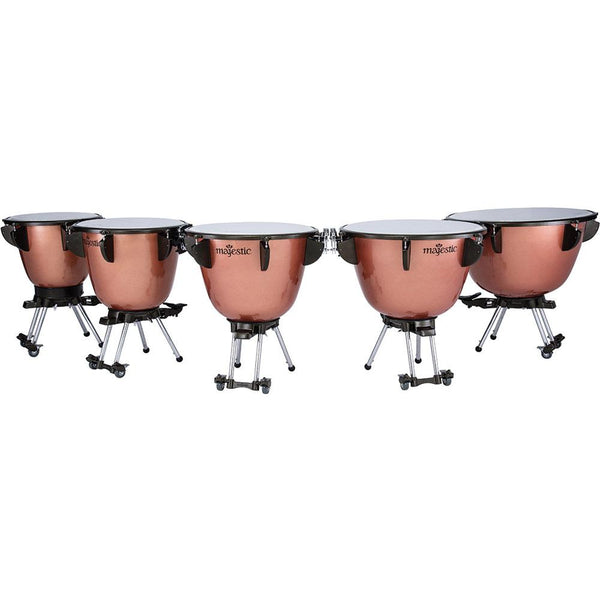 Majestic Cambered “Concert” Aluminium Timpani Set