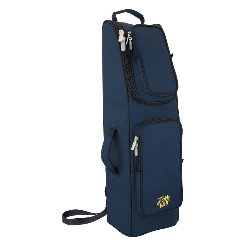 Tom & Will Bassoon Gig Bag - Blue with blue interior