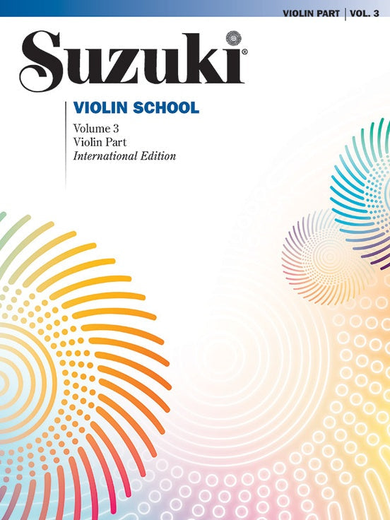 Suzuki Violin School Volume 3, Violin Part