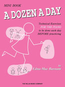 A Dozen a Day Mini Book - without Audio Access
