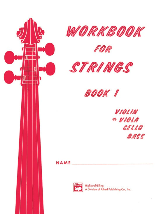 Workbook for Strings, Viola Book 1