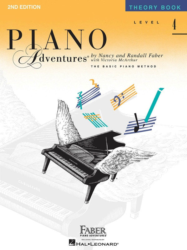 Piano Adventures Level 4 - Theory Book