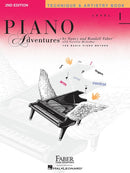 Piano Adventures Level 1 - Technique & Artistry Book
