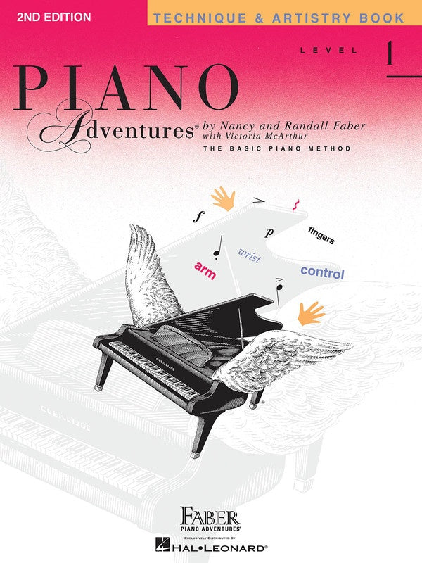 Piano Adventures Level 1 - Technique & Artistry Book