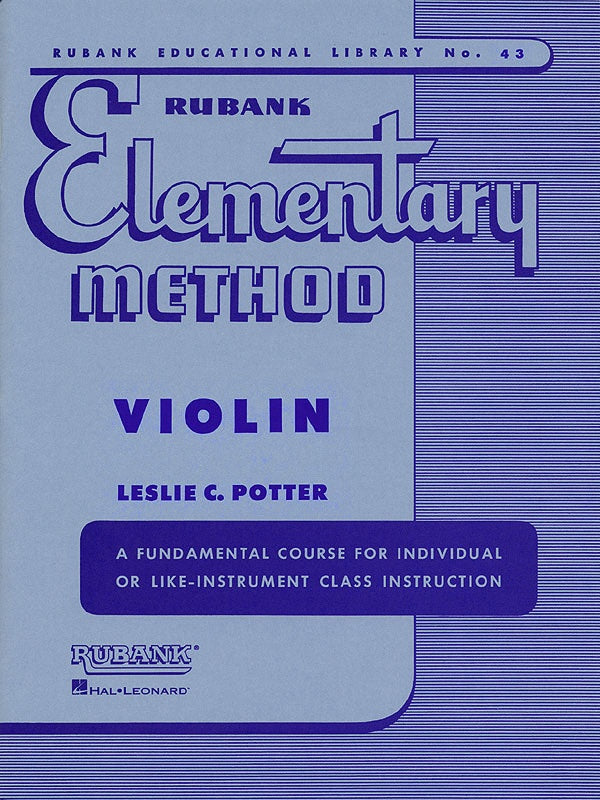 Rubank Elementary Method - Violin