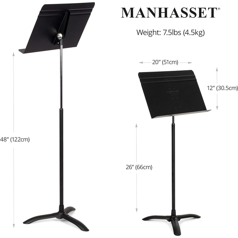 Manhasset Symphony Music Stand, Black