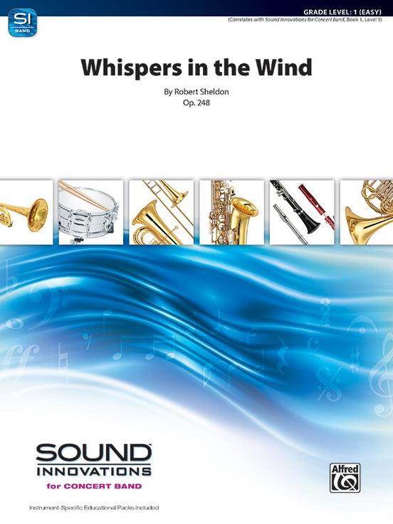 Whispers in the Wind - Robert Sheldon (Concert Band Grade 1)