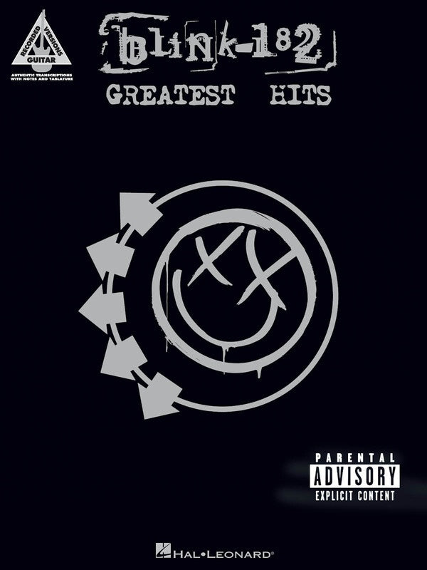 blink-182 – Greatest Hits, Guitar Recorded Versions TAB