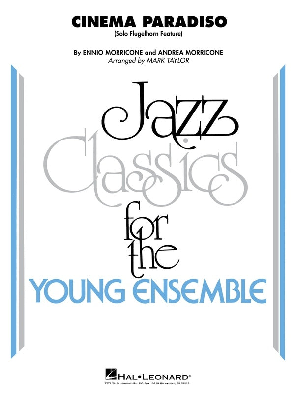 Cinema Paradiso (Solo Flugelhorn Feature) - Morricone arr. Mark Taylor (Jazz Ensemble Grade 3)