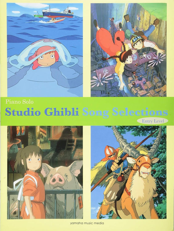 Studio Ghibli Song Selections for Entry Level Piano