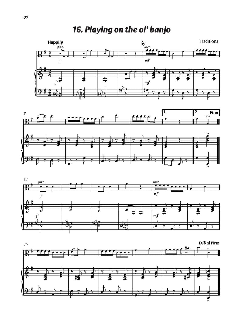 Viola Time Runners, Piano Accompaniment Book