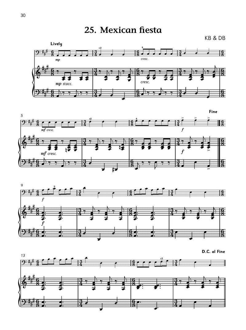 Cello Time Runners, Piano Accompaniment Book