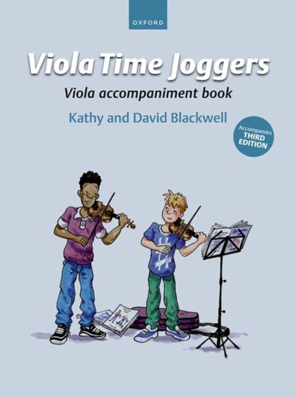 Viola Time Joggers, Viola Accompaniment Book