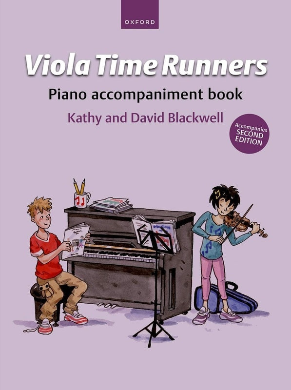 Viola Time Runners, Piano Accompaniment Book