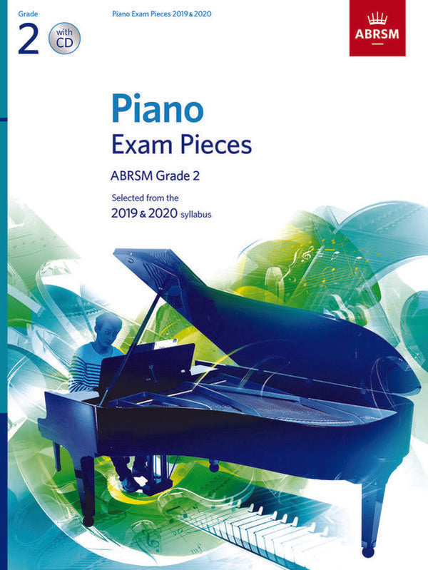ABRSM Piano Exam Pieces Gr 2 2019-2020 Book/CD