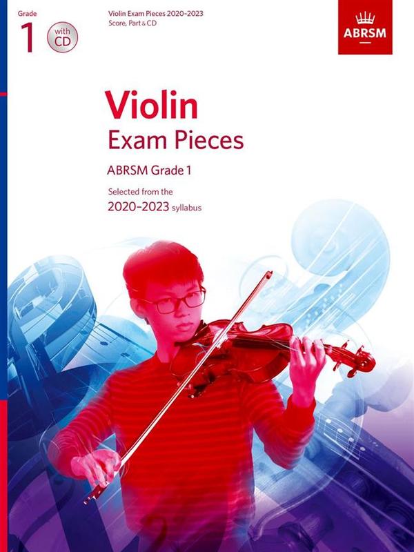 ABRSM Violin Grade 1 2020-23 Score/Part/CD