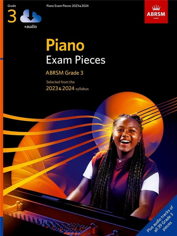 ABRSM Piano Exam Pieces 2023 & 2024. Grade 3. with Audio