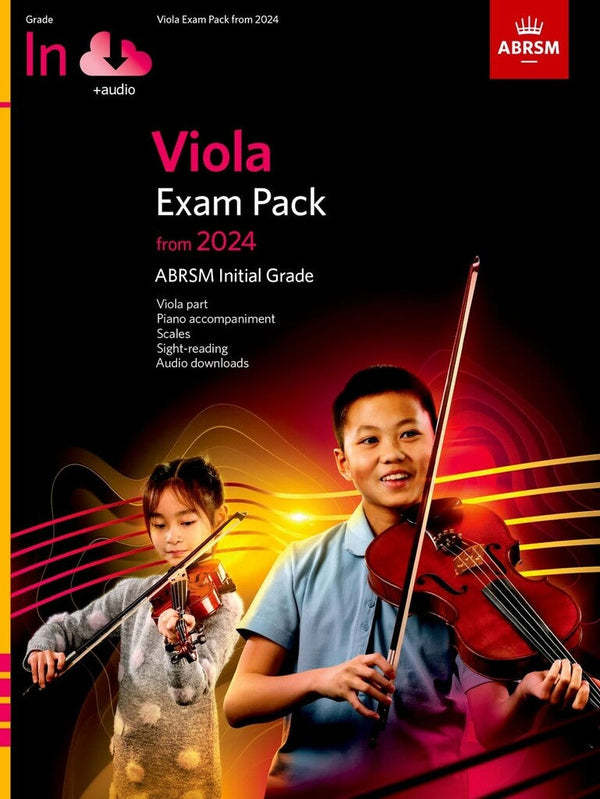 ABRSM Viola Initial Grade Exam Pack from 2024