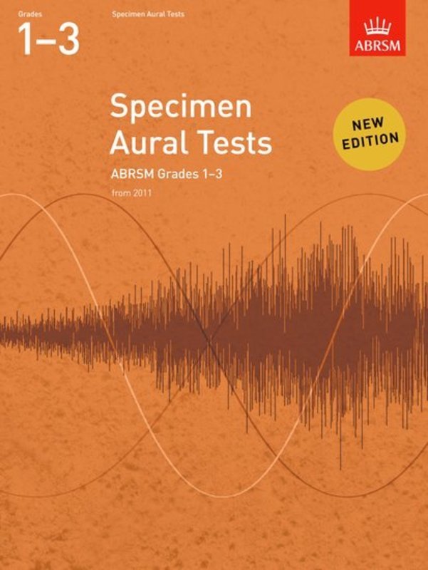 ABRSM Specimen Aural Tests Grade 1-3 Book Only