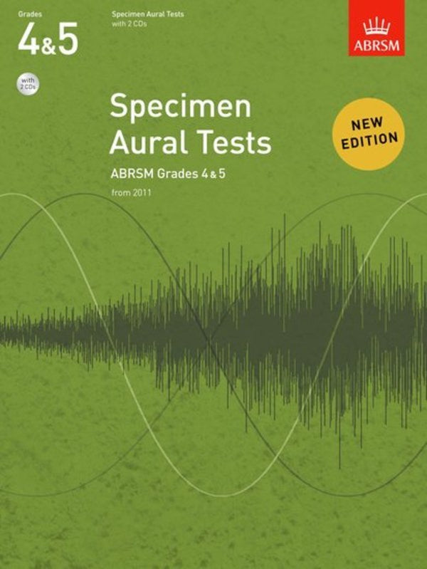 ABRSM Specimen Aural Tests Grade 4-5 Book/CD