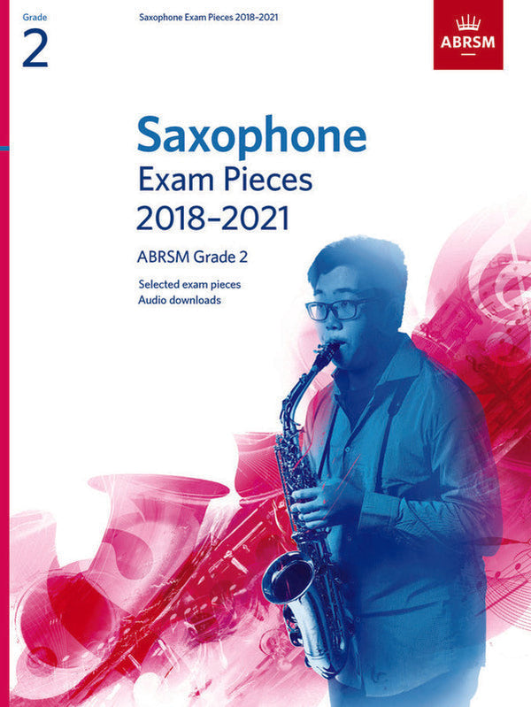 ABRSM Saxophone Exam Pieces 2018-21 Gr 2 Sc/Pt/OA