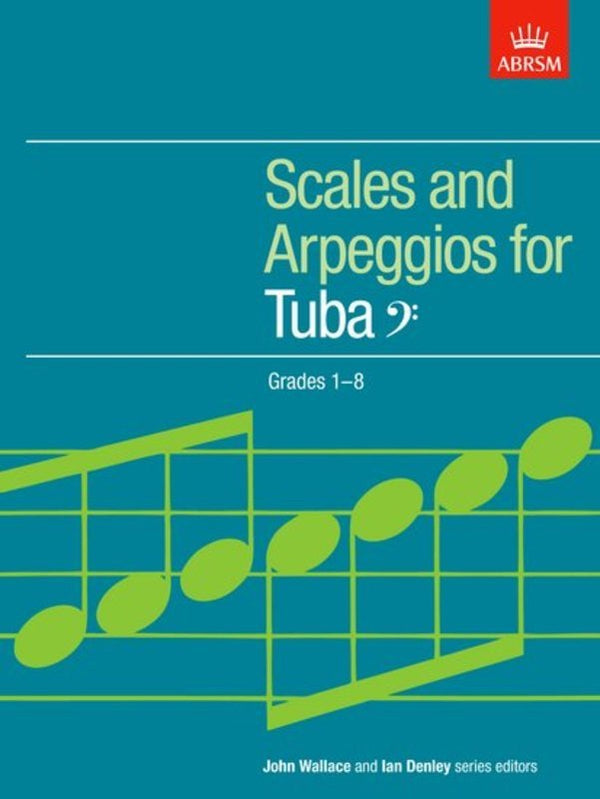 ABRSM Tuba Scales and Arpeggios Bass Clef Gr 1-8