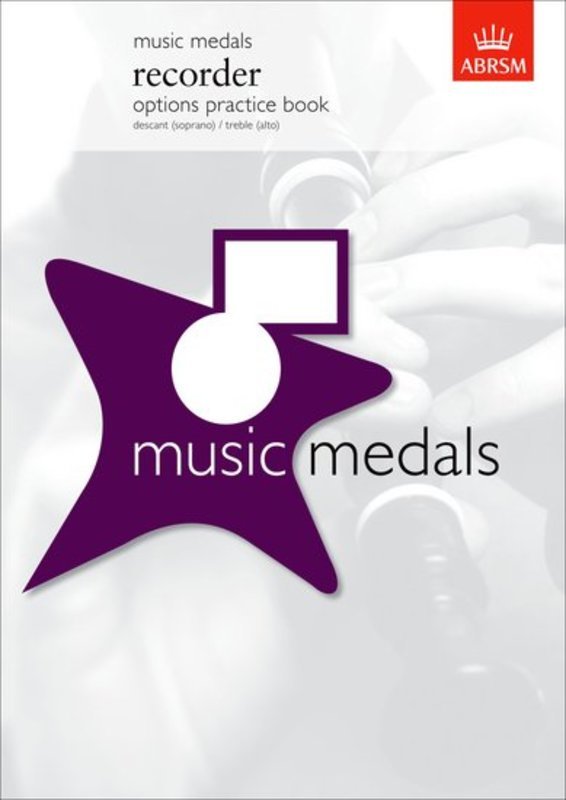 Music Medals Recorder - Options Practice Book