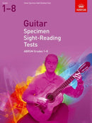 ABRSM Guitar Specimen Sight-Reading Tests Gr 1-8