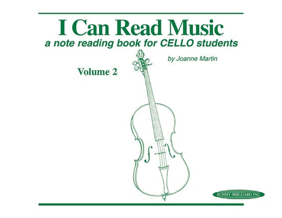 I Can Read Music, Volume 2 - Cello