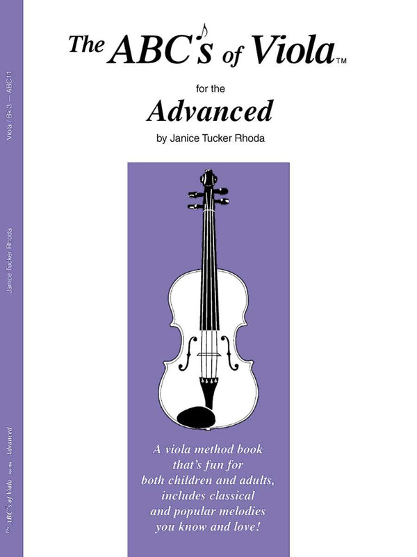 The ABCs of Viola for the Advanced - Book 3