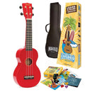 Mahalo 'Learn 2 Play' Ukulele Essentials Pack, Red