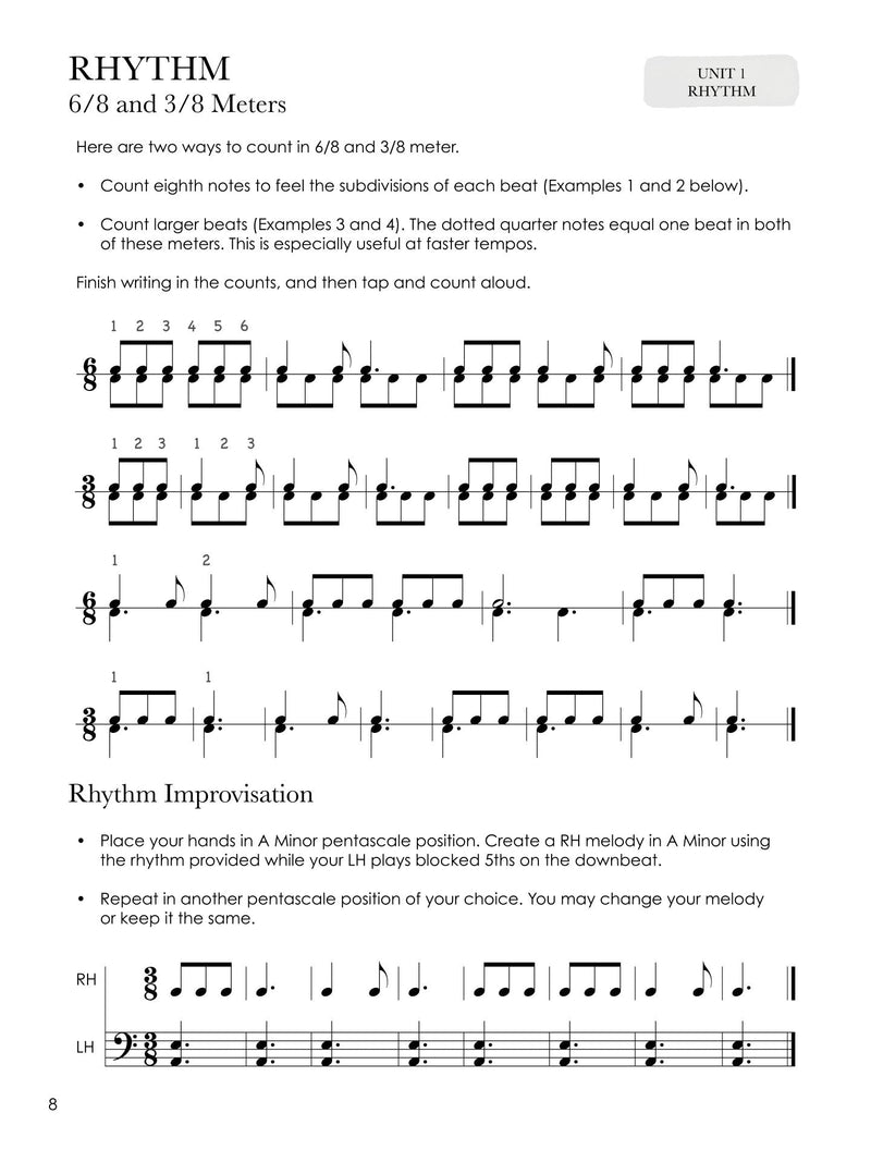 Piano Safari - The Advancing Pianist: Sight Reading Book 1