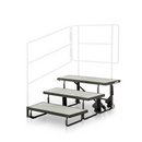 Alges Choral Riser, 3-Step Unit