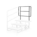Alges Choral Riser, Back Rail for 4th Step