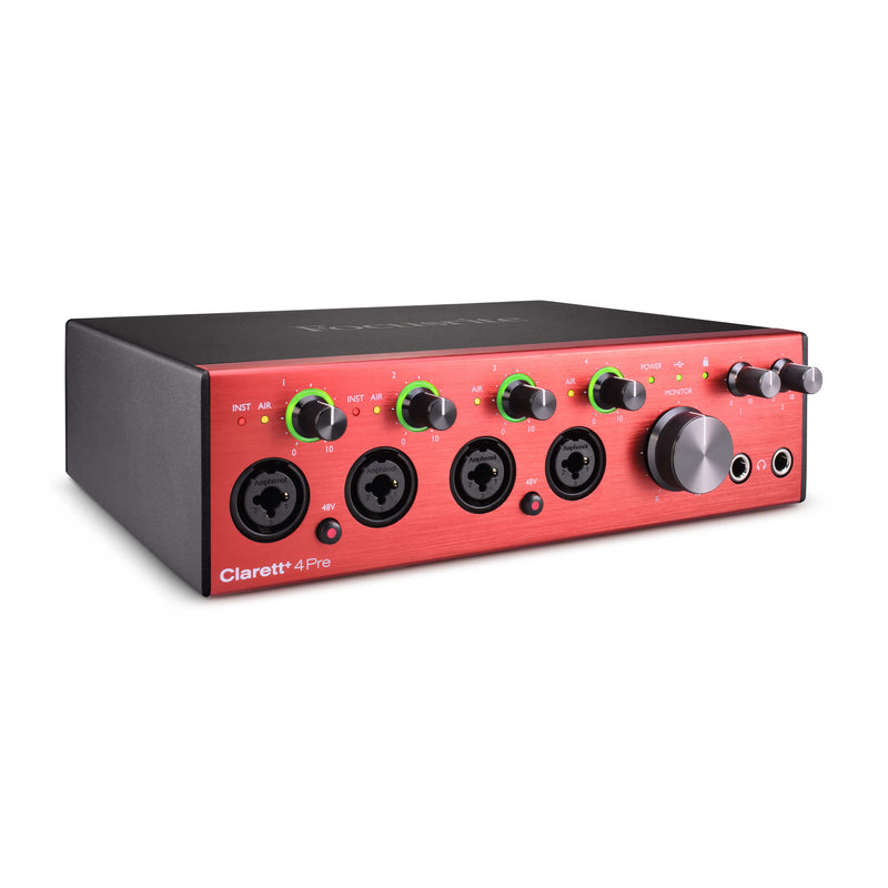 Focusrite Clarett+ 4Pre USB-C Audio Interface