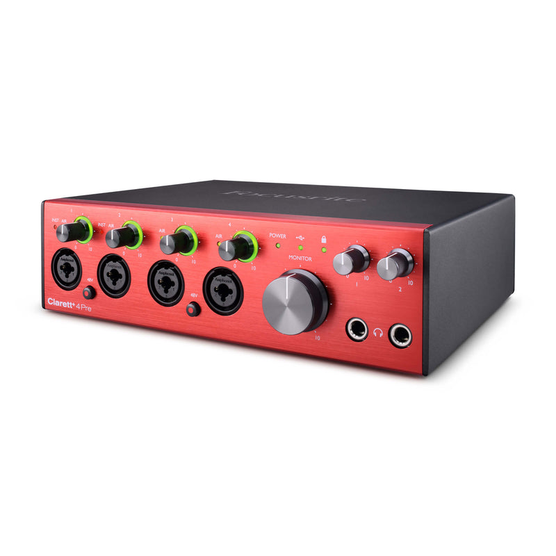 Focusrite Clarett+ 4Pre USB-C Audio Interface