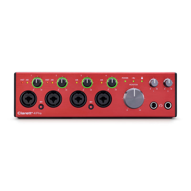 Focusrite Clarett+ 4Pre USB-C Audio Interface