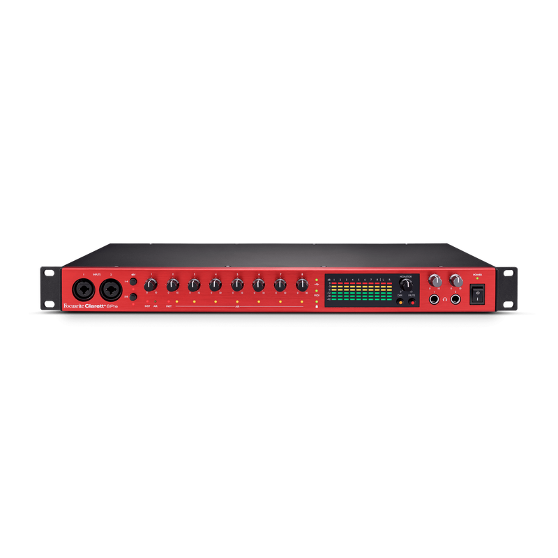 Focusrite Clarett+ 8Pre Rackmount USB-C Audio Interface