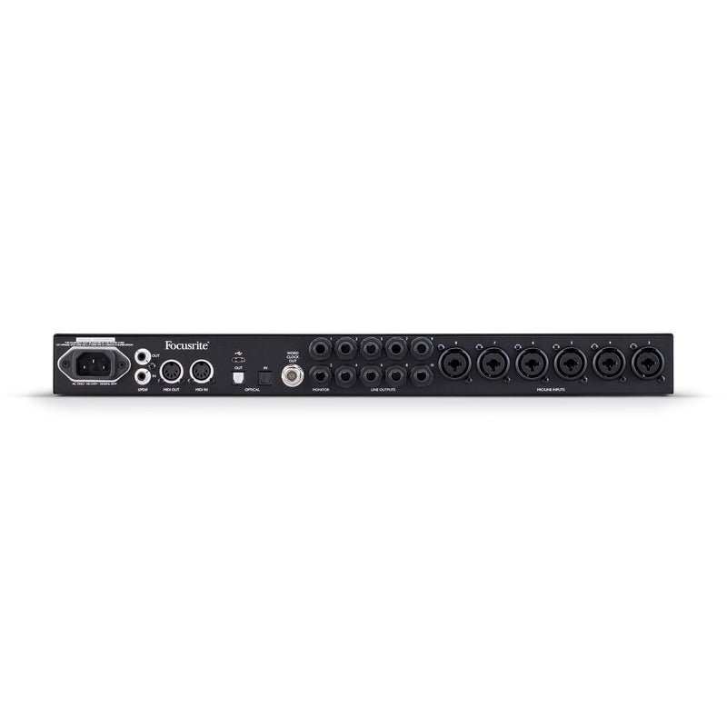 Focusrite Clarett+ 8Pre Rackmount USB-C Audio Interface