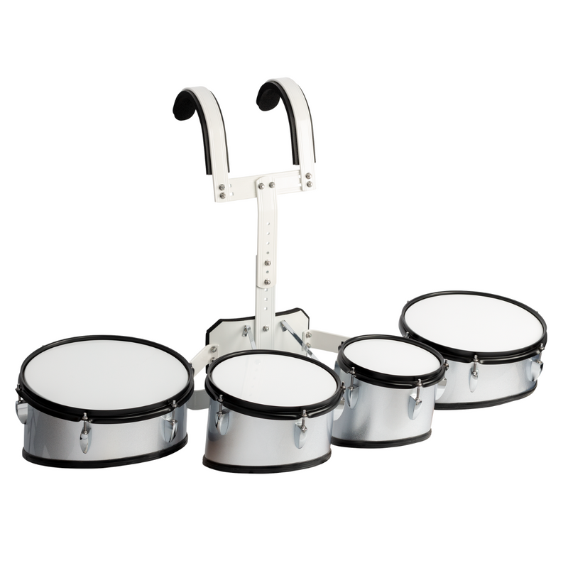 DXP Marching Tenor Drum Set w/ Harness, Quad