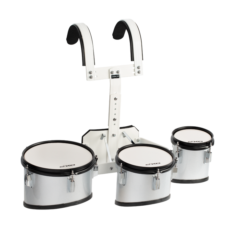 DXP Marching Tenor Drum Set w/ Harness, Trio