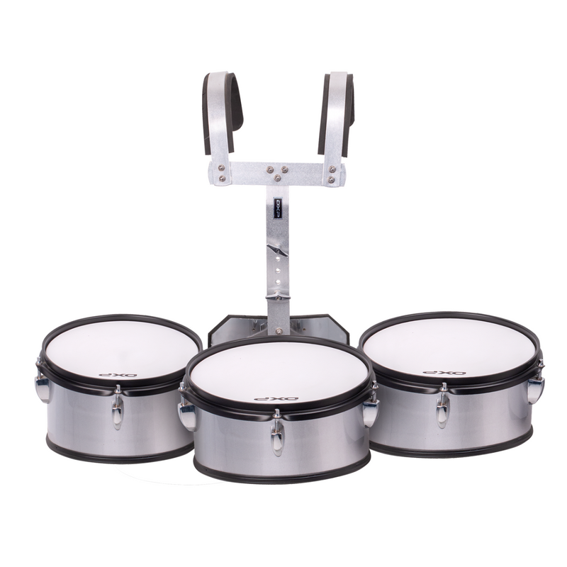 DXP Marching Tenor Drum Set w/ Harness, Large Trio