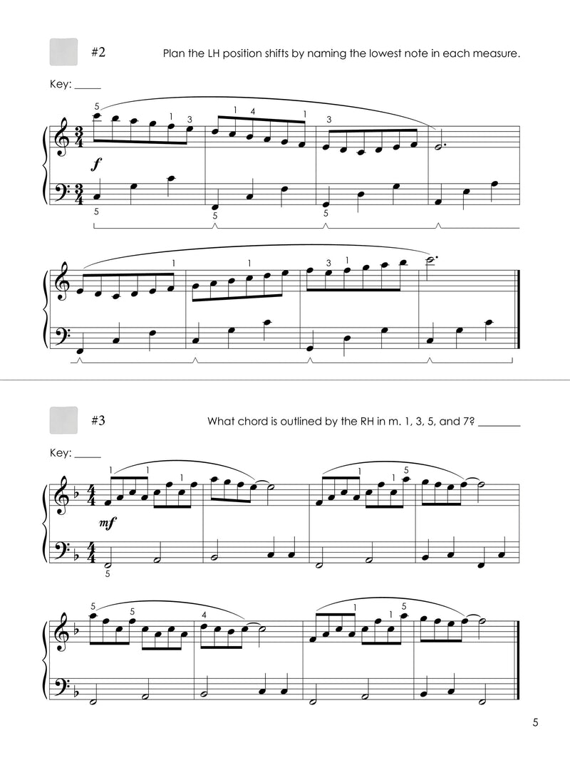 Piano Safari - The Advancing Pianist: Sight Reading Book 2