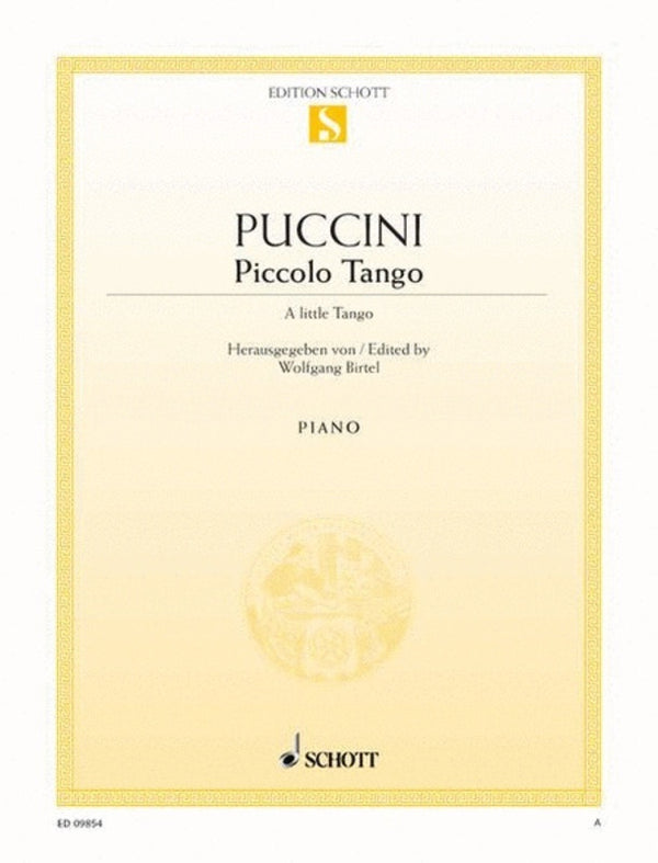 Puccini: A Little Tango for Piano