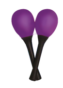 Mano Percussion EM120 5" Egg Maracas, Various Colours