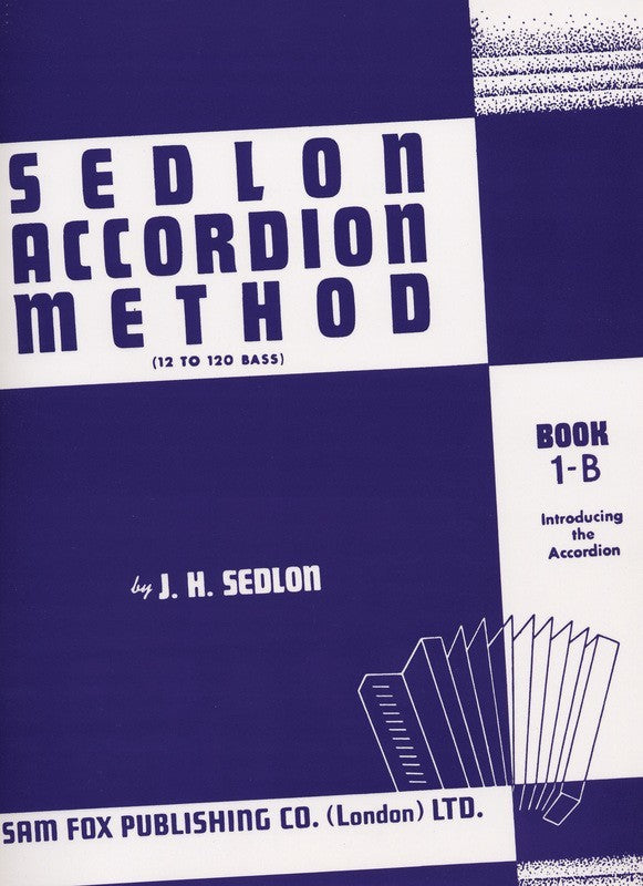 Sedlon Accordion Method Book 1B